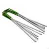Garden Stakes Ground U Shaped Landscape Pins to Secure Lawn Fabrics Weed Barrier Covers Ground Cover and Landscaping