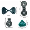 Special Plastic Fastener for Sunshade Net for Fastening in Vegetable Greenhouses Versatile Sunshade Net Fixing Clip