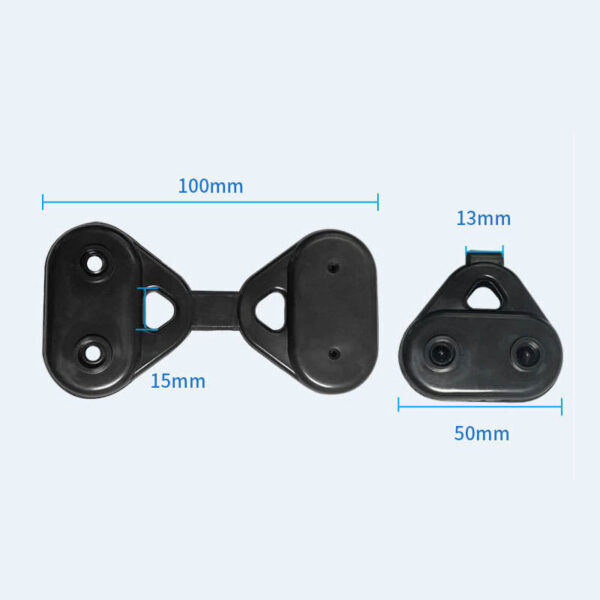Special Plastic Fastener for Sunshade Net for Fastening in Vegetable Greenhouses Versatile Sunshade Net Fixing Clip