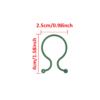Garden Vine Clips Plant Rattan Climbing Wall Fixture Buckle Tomato Grapevine Hook Holder Plant Support Clip