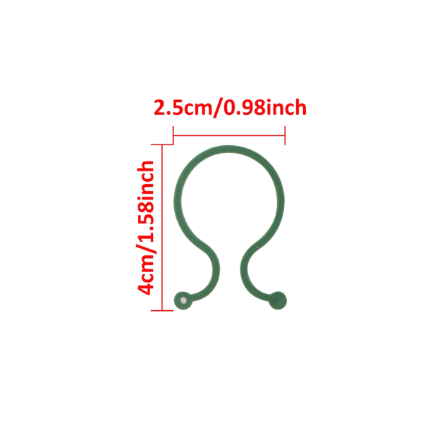 Garden Vine Clips Plant Rattan Climbing Wall Fixture Buckle Tomato Grapevine Hook Holder Plant Support Clip