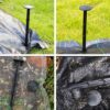 Durable Reusable HDPE Material Ground Nails  for Garden Landscape Lawn Edging