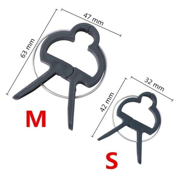 Greenhouse Plant Fastener Securing Clip Branches Vines Fixing Clamp Seedling Support Grafting Clip