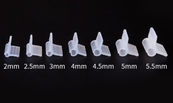 Agricultural Plastic Product Silicone Transparent Greenhouse Vegetable & Tomato Plant Grafting Clips