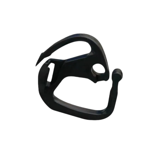 Greenhouse Shade Cloth Hooks Black Alloy Plastic Clips for Sunshade Net and Curtain Wire