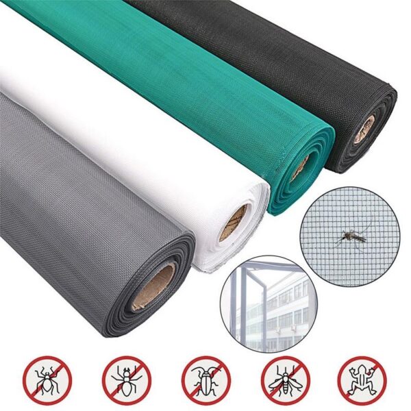 1 PVC Coated Fiberglass Window Mosquito Mesh Screen